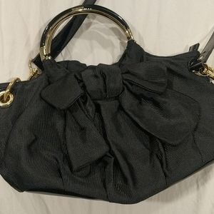 Lulu Guinness Black Bow Bag
